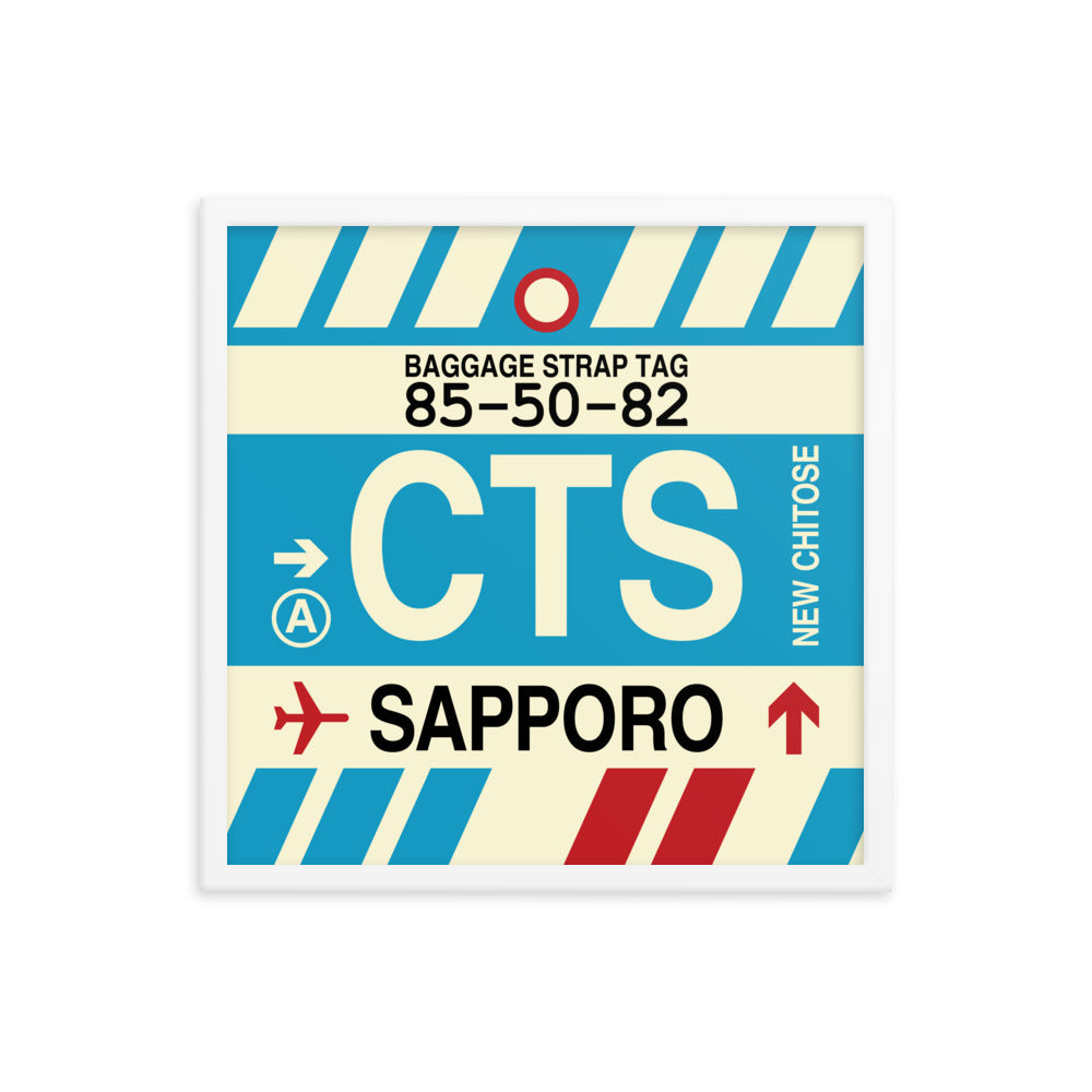 Travel-Themed Framed Print • CTS Sapporo Souvenir • YHM Designs - Image 15