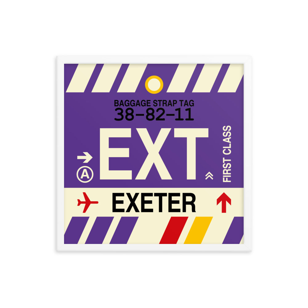 Travel-Themed Framed Print • EXT Exeter Souvenir • YHM Designs - Image 15
