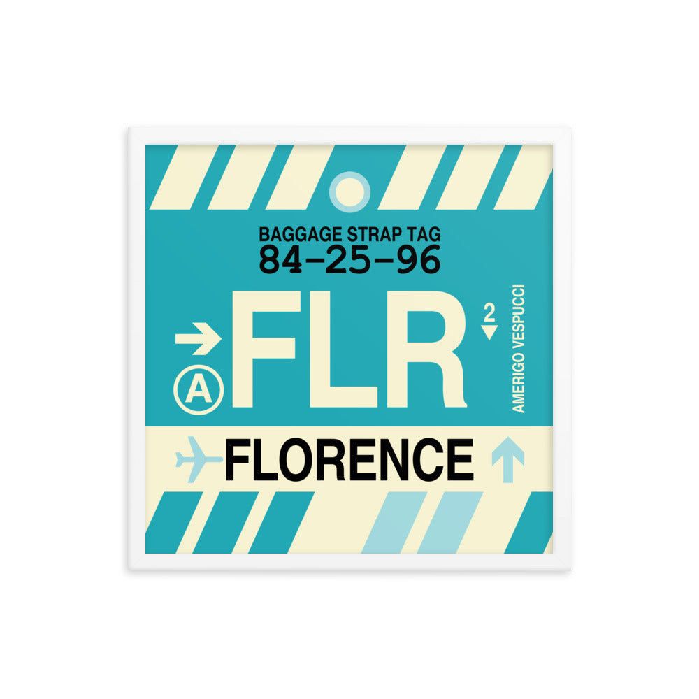Travel-Themed Framed Print • FLR Florence Souvenir • YHM Designs - Image 15
