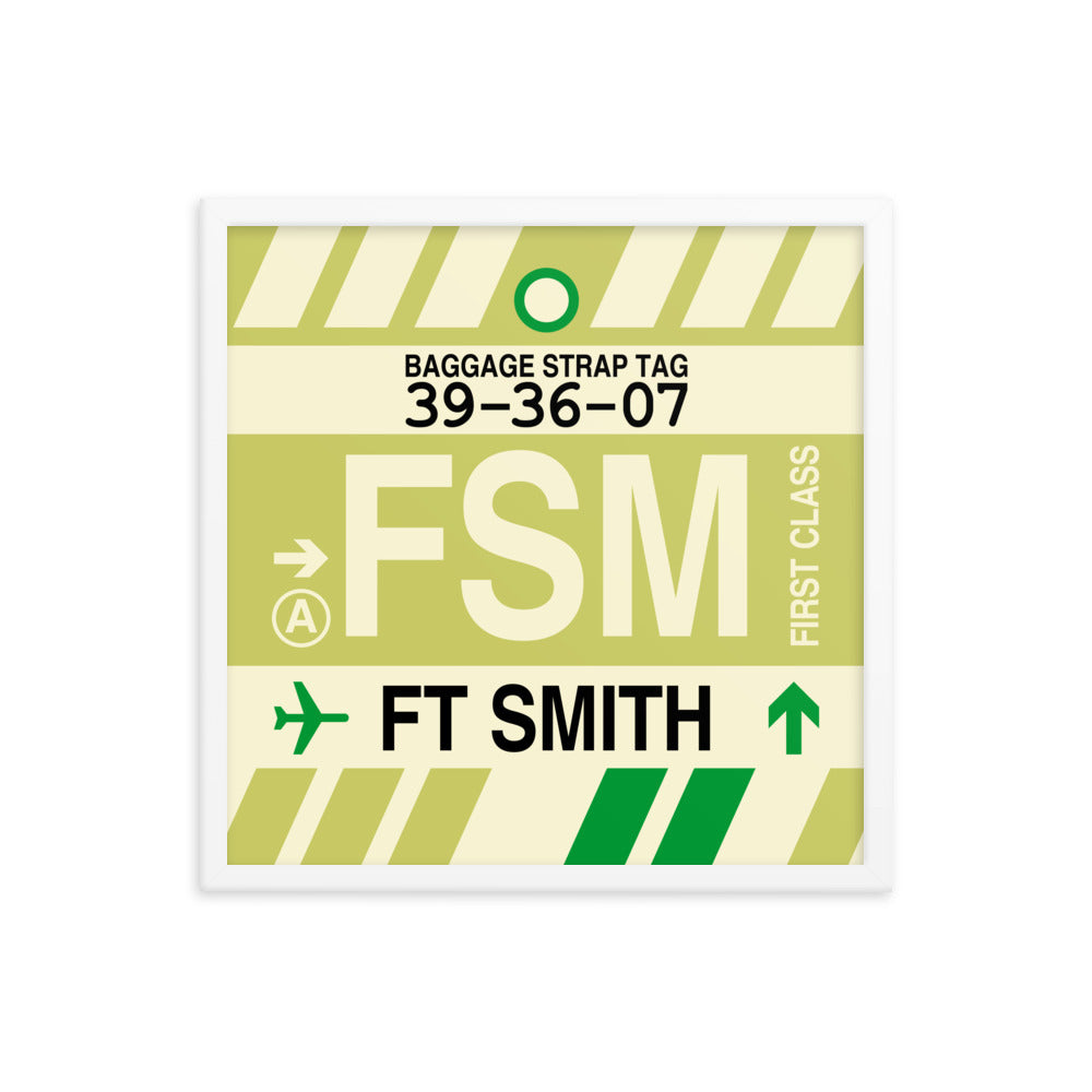 Travel-Themed Framed Print • FSM Fort Smith • YHM Designs - Image 15