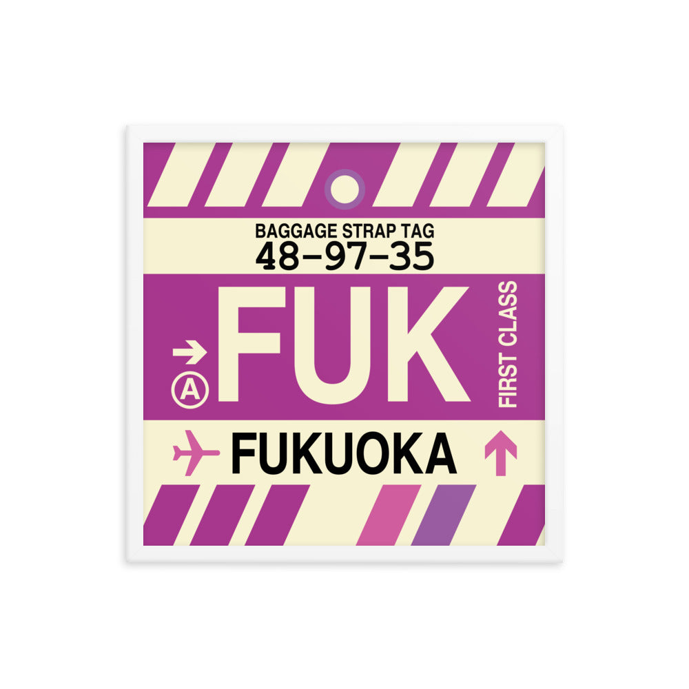 Travel-Themed Framed Print • FUK Fukuoka Souvenir • YHM Designs - Image 15