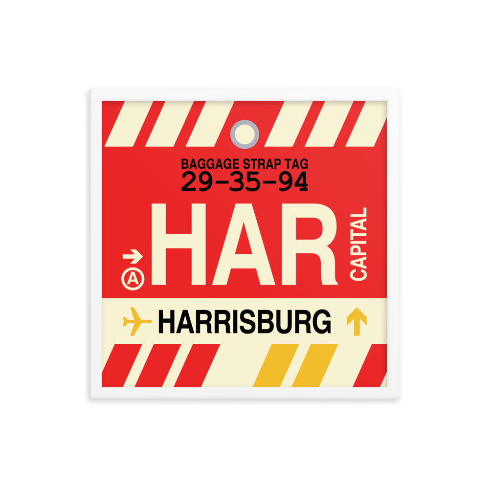 Travel-Themed Framed Print • HAR Harrisburg • YHM Designs - Image 15