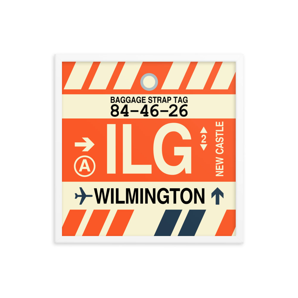 Travel-Themed Framed Print • ILG Wilmington Souvenir • YHM Designs - Image 15