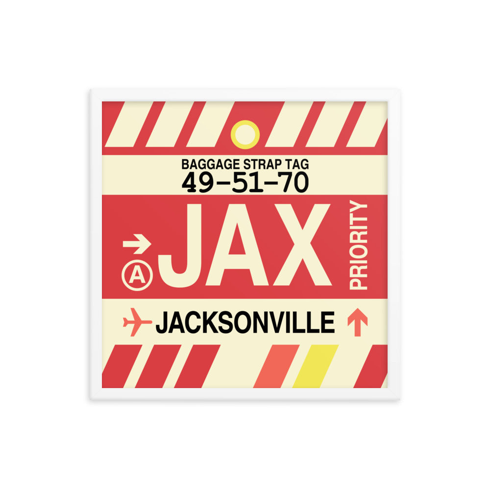Travel-Themed Framed Print • JAX Jacksonville • YHM Designs - Image 15