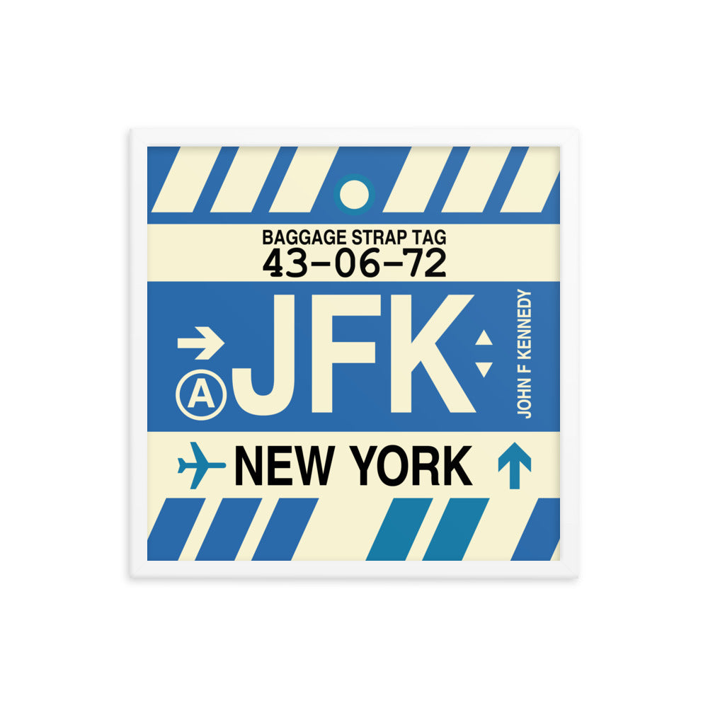 Travel-Themed Framed Print • JFK New York City • YHM Designs - Image 15
