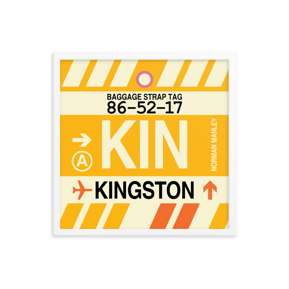 Travel-Themed Framed Print • KIN Kingston Souvenir • YHM Designs - Image 15