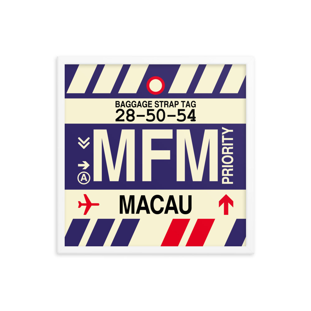 Travel-Themed Framed Print • MFM Macau Souvenir • YHM Designs - Image 15