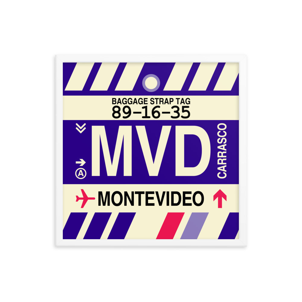 Travel-Themed Framed Print • MVD Montevideo • YHM Designs - Image 15