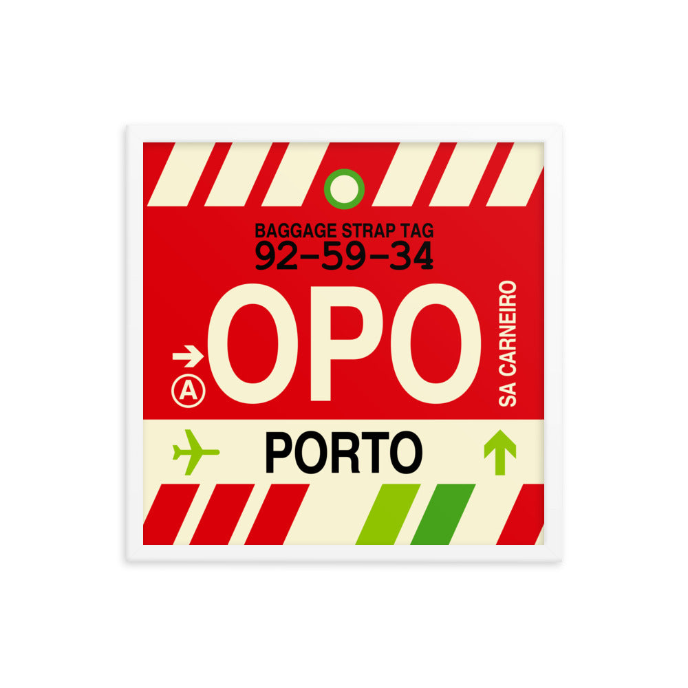 Travel-Themed Framed Print • OPO Porto Souvenir • YHM Designs - Image 15