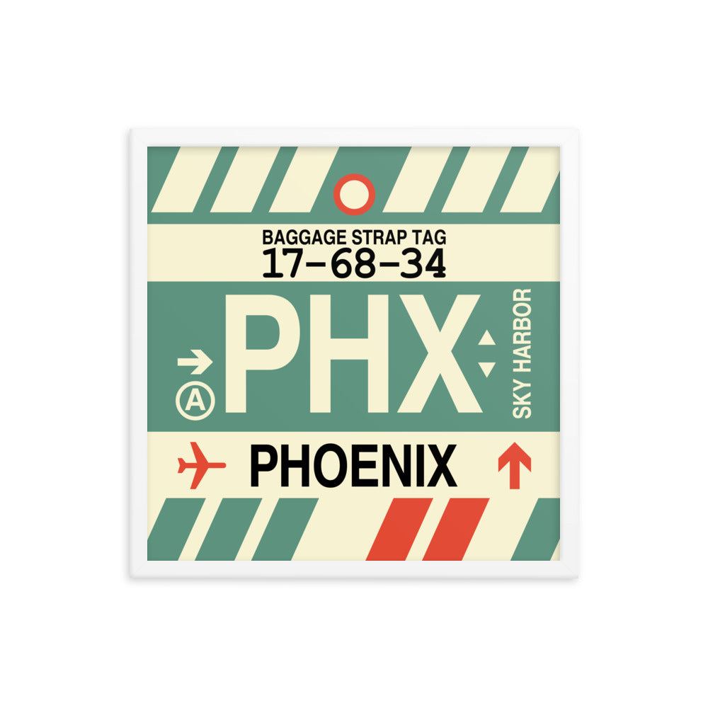 Travel-Themed Framed Print • PHX Phoenix • YHM Designs - Image 15