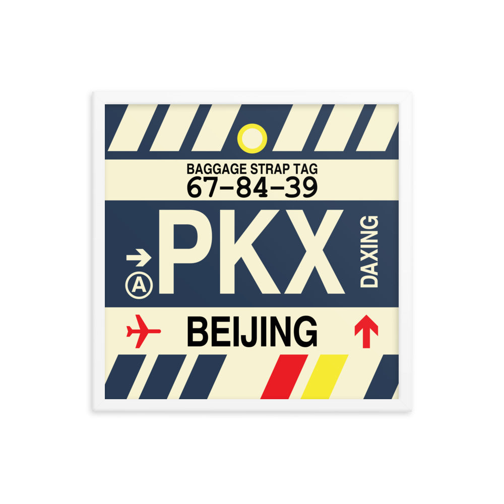 Travel-Themed Framed Print • PKX Beijing • YHM Designs - Image 15