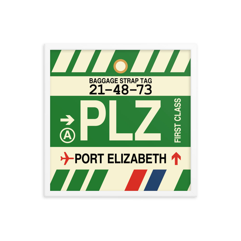 Travel-Themed Framed Print • PLZ Port Elizabeth Souvenir • YHM Designs - Image 15