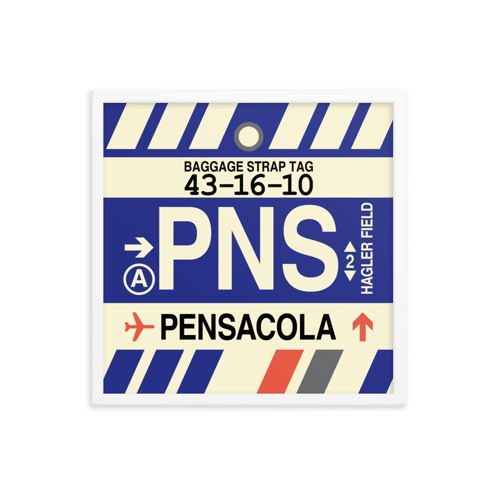 Travel-Themed Framed Print • PNS Pensacola • YHM Designs - Image 15