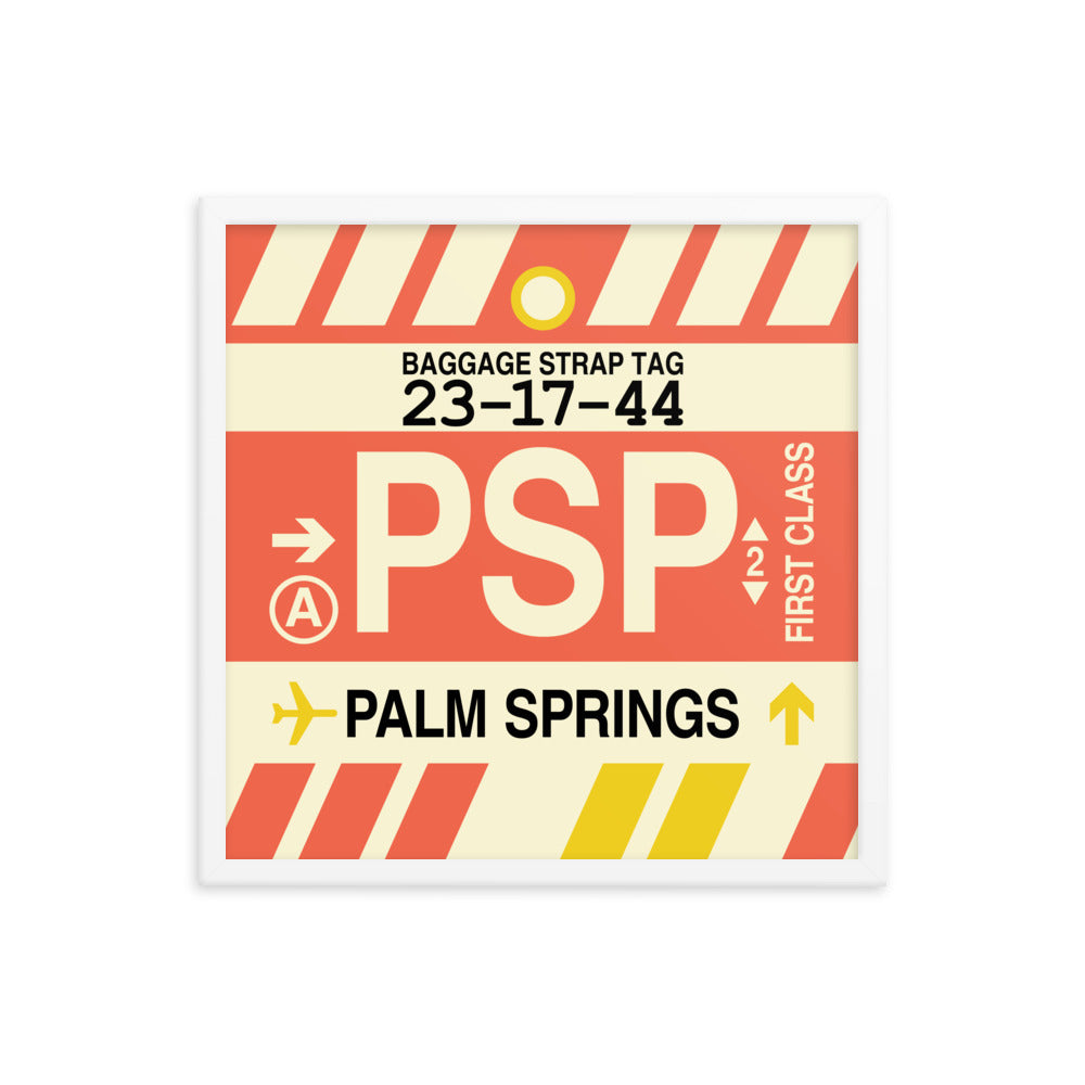 Travel-Themed Framed Print • PSP Palm Springs • YHM Designs - Image 15