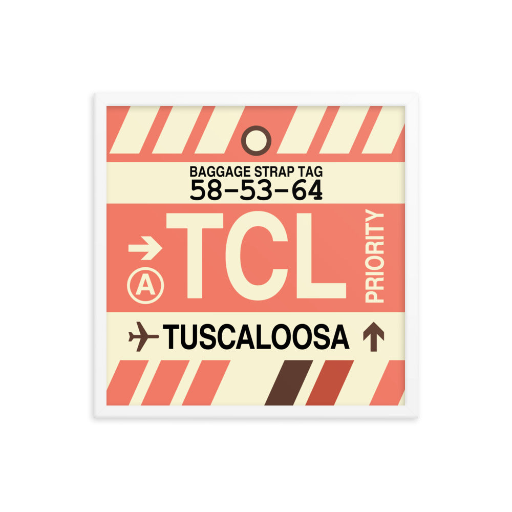 Travel-Themed Framed Print • TCL Tuscaloosa • YHM Designs - Image 15