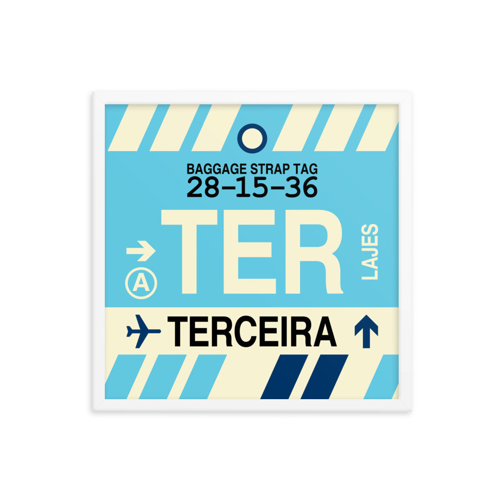 Travel-Themed Framed Print • TER Terceira • YHM Designs - Image 15