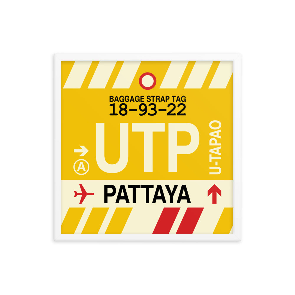 Travel-Themed Framed Print • UTP Pattaya • YHM Designs - Image 15