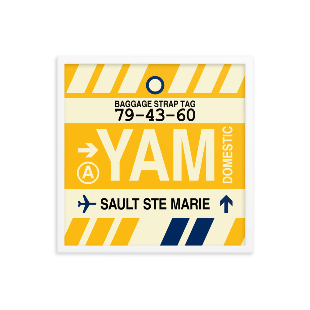 Travel-Themed Framed Print • YAM Sault-Ste-Marie • YHM Designs - Image 15