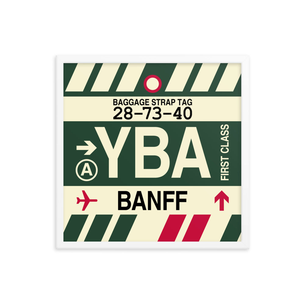 Travel-Themed Framed Print • YBA Banff • YHM Designs - Image 15