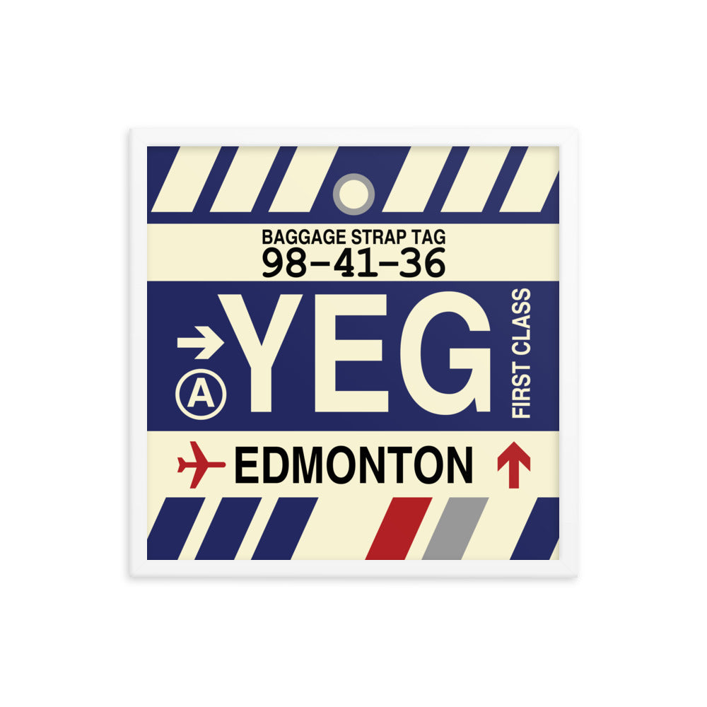 Travel-Themed Framed Print • YEG Edmonton • YHM Designs - Image 15