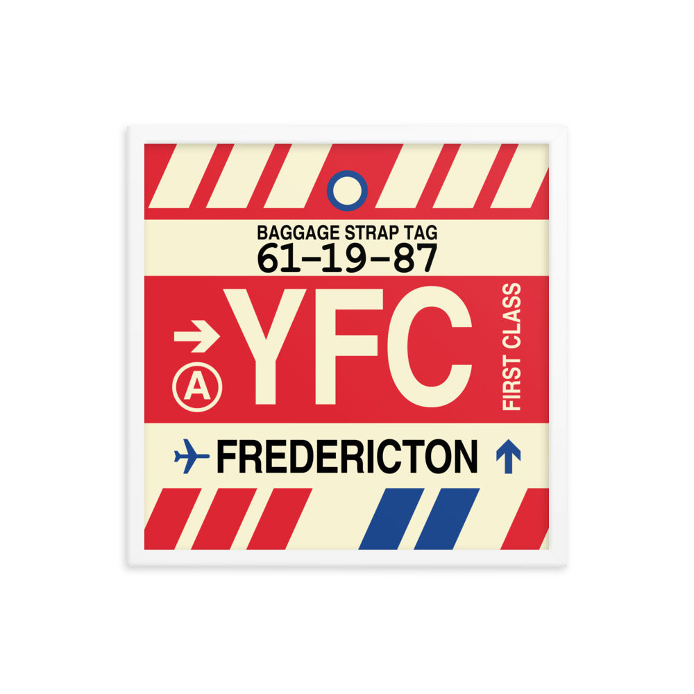 Travel-Themed Framed Print • YFC Fredericton Souvenir • YHM Designs - Image 15