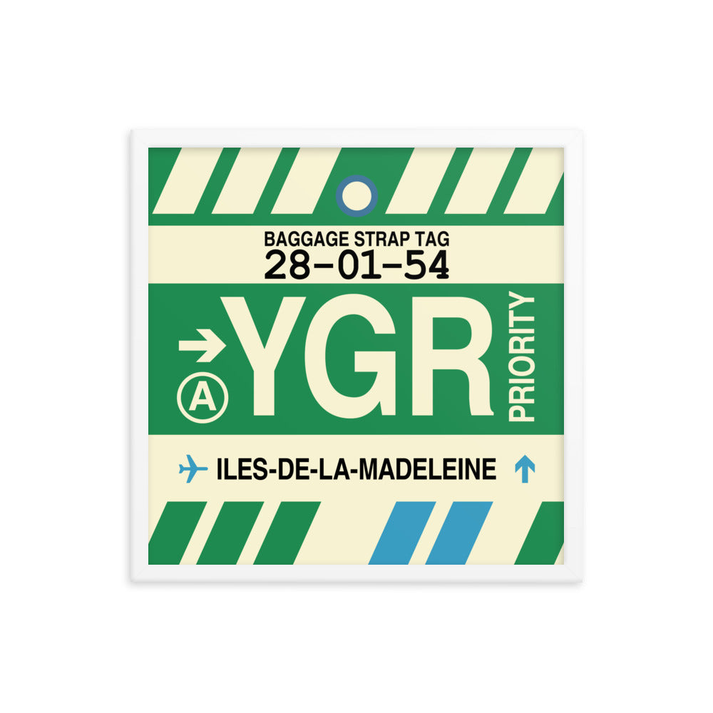 Travel-Themed Framed Print • YGR Îles-de-la-Madeleine • YHM Designs - Image 15