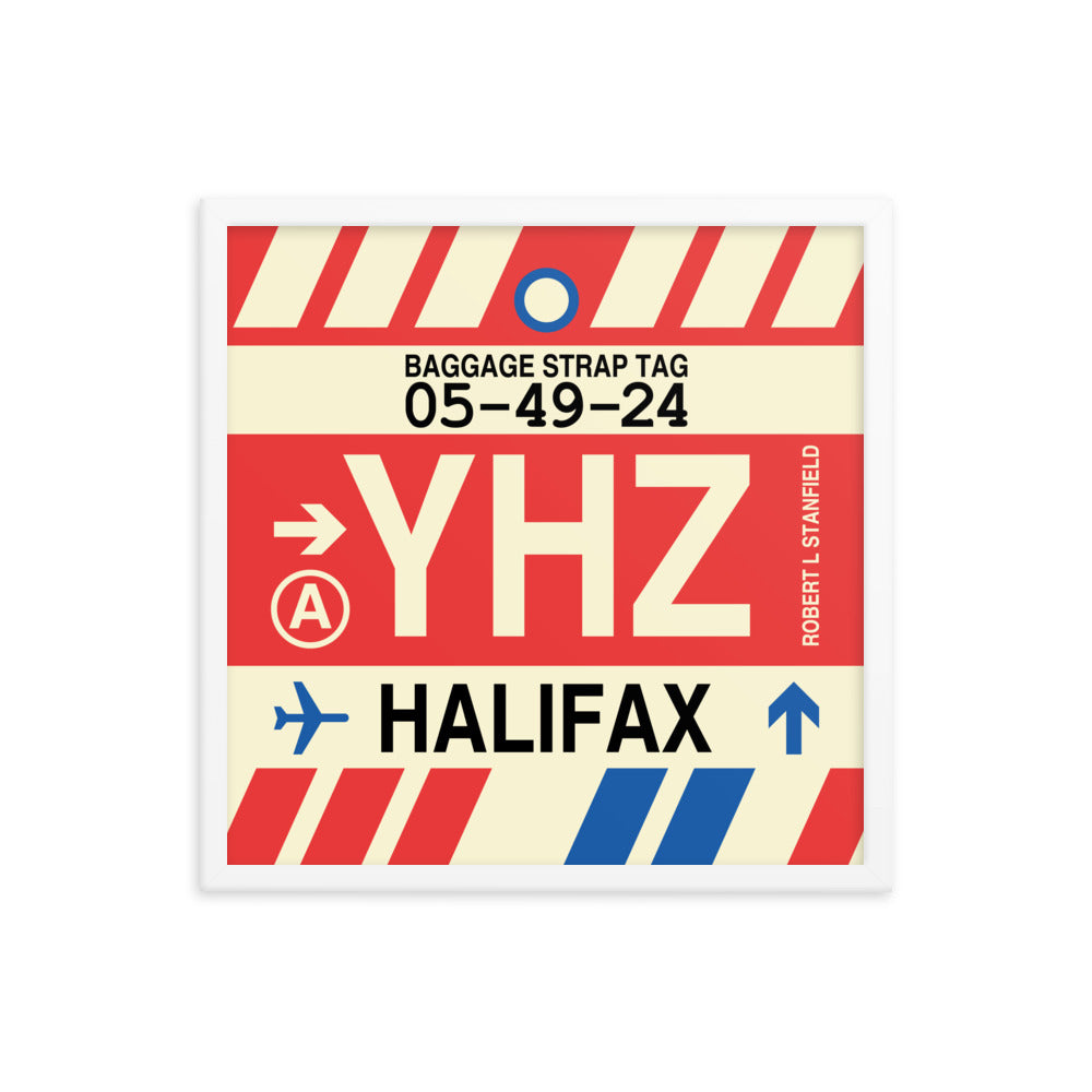 Travel-Themed Framed Print • YHZ Halifax • YHM Designs - Image 15