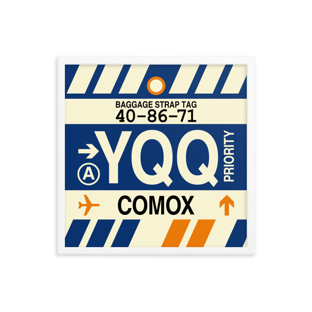 Travel-Themed Framed Print • YQQ Comox • YHM Designs - Image 15