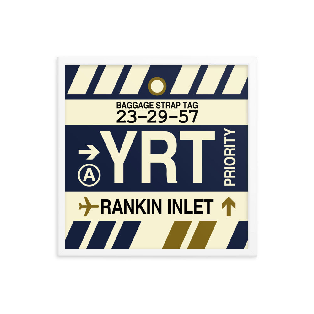 Travel-Themed Framed Print • YRT Rankin Inlet • YHM Designs - Image 15