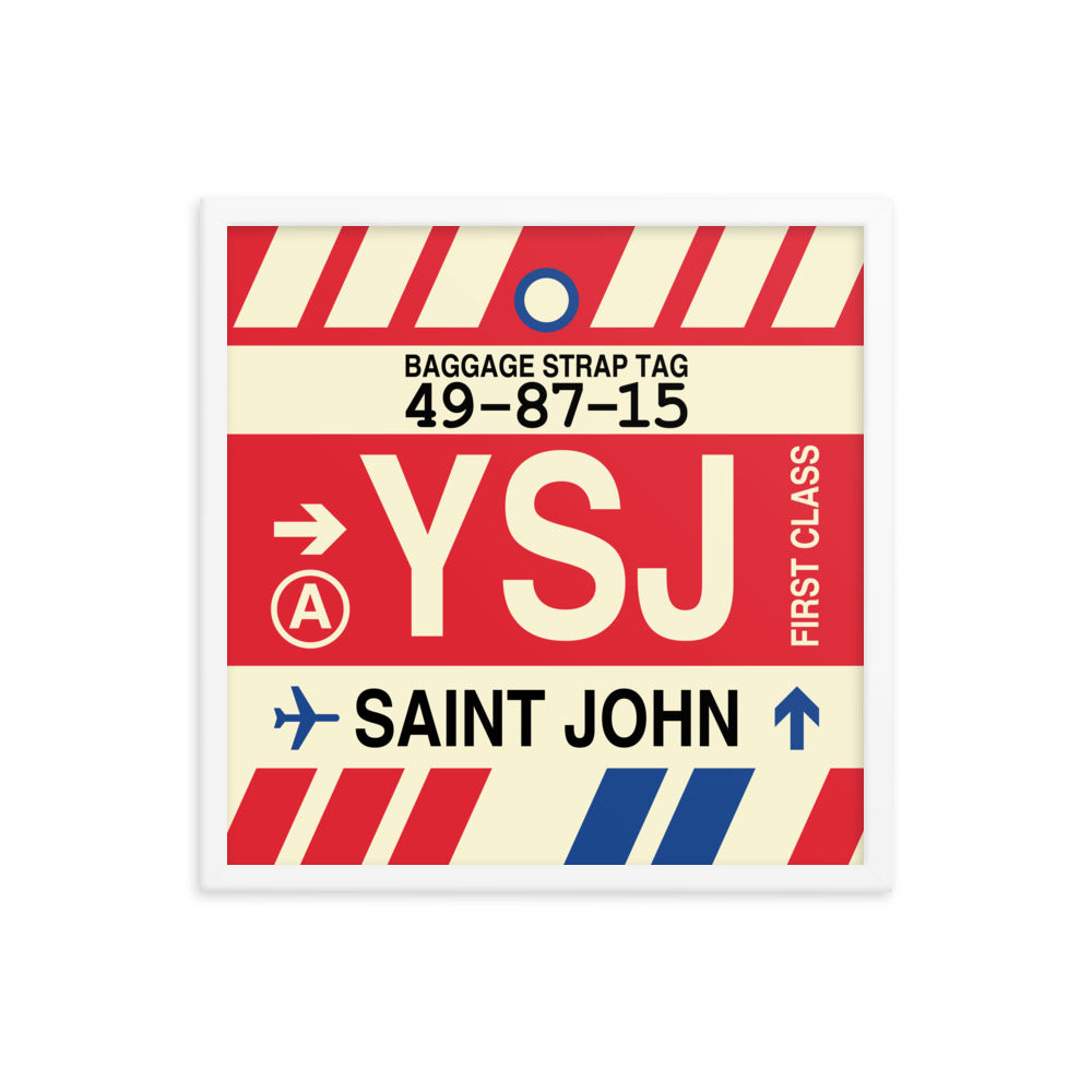 Travel-Themed Framed Print • YSJ Saint John • YHM Designs - Image 15