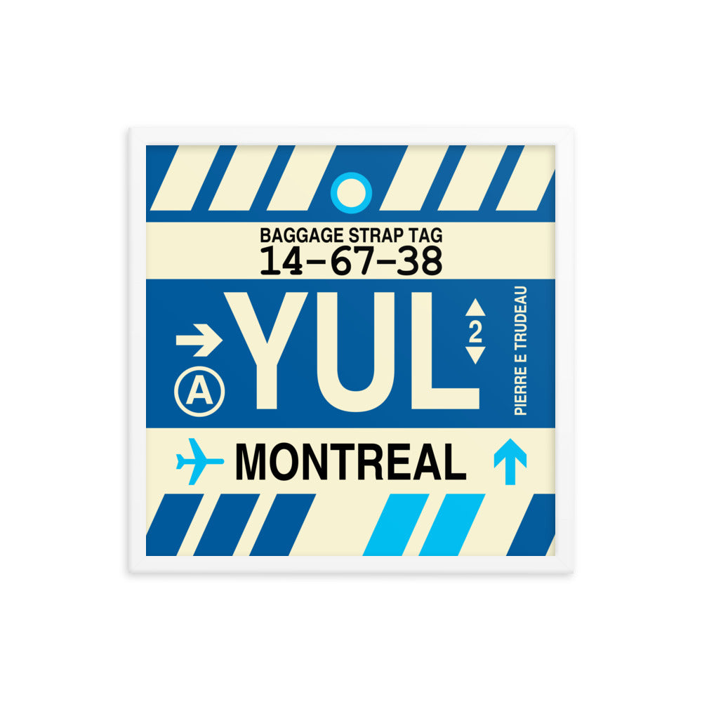 Travel-Themed Framed Print • YUL Montreal • YHM Designs - Image 15
