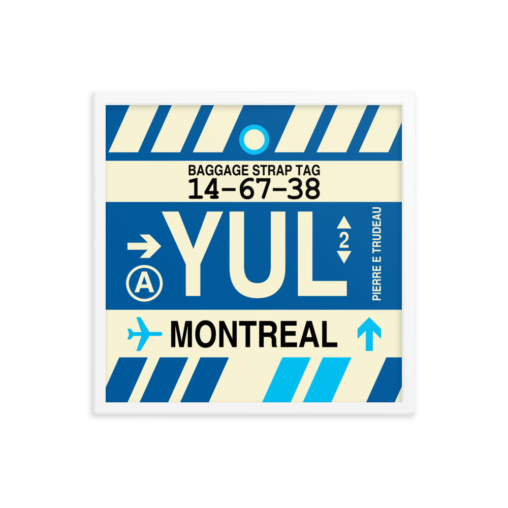 Travel-Themed Framed Print • YUL Montreal Souvenir • YHM Designs - Image 15