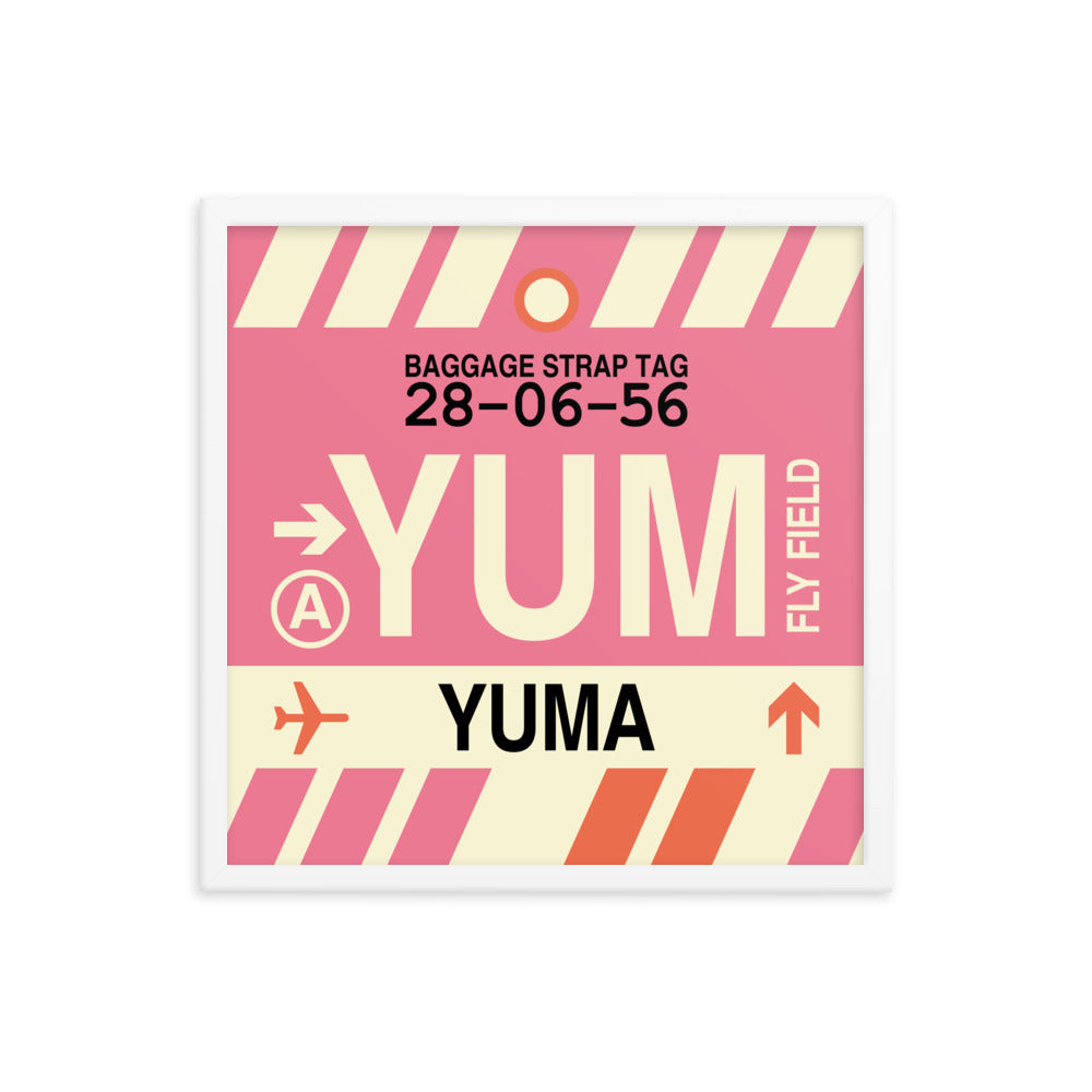 Travel-Themed Framed Print • YUM Yuma • YHM Designs - Image 15