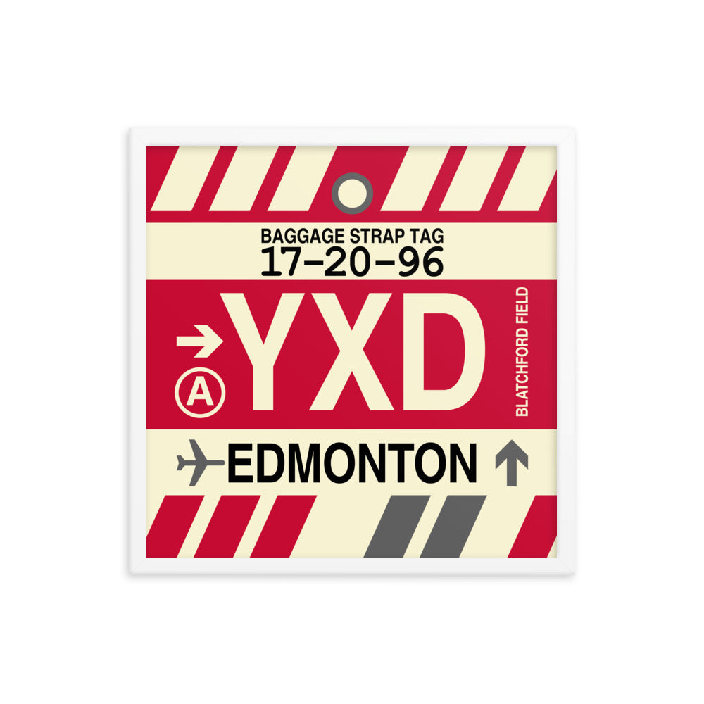 Travel-Themed Framed Print • YXD Edmonton • YHM Designs - Image 15