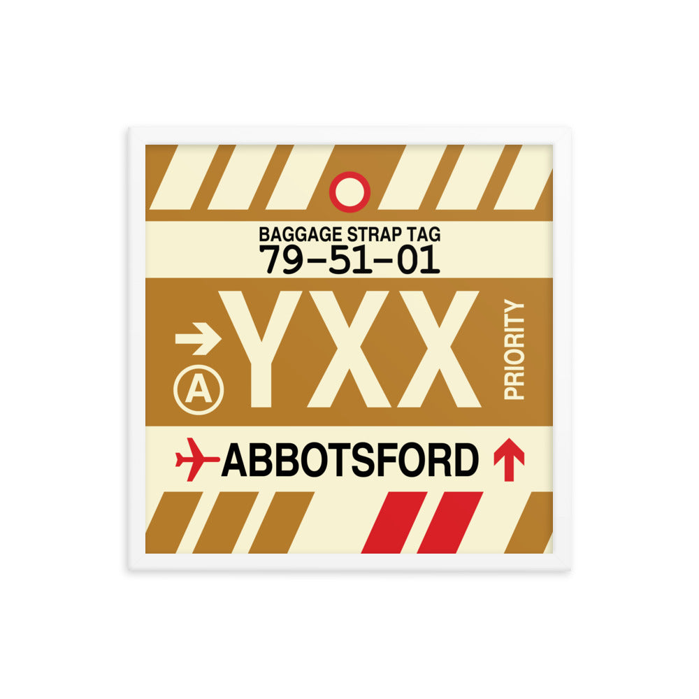Travel-Themed Framed Print • YXX Abbotsford • YHM Designs - Image 15