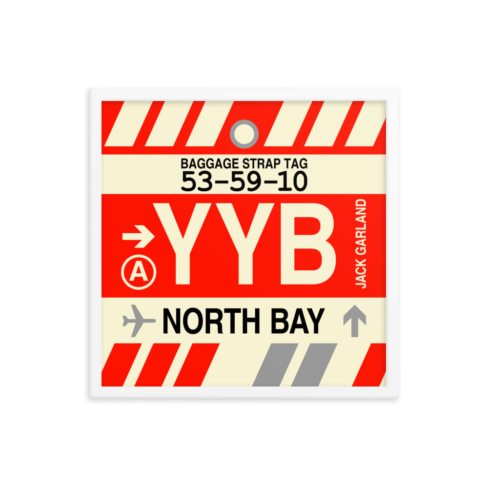 Travel-Themed Framed Print • YYB North Bay • YHM Designs - Image 15