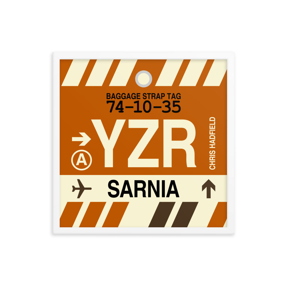 Travel-Themed Framed Print • YZR Sarnia Souvenir • YHM Designs - Image 15