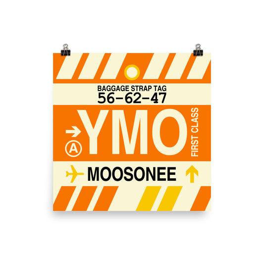 Travel-Themed Poster Print • YMO Moosonee • YHM Designs - Image 01