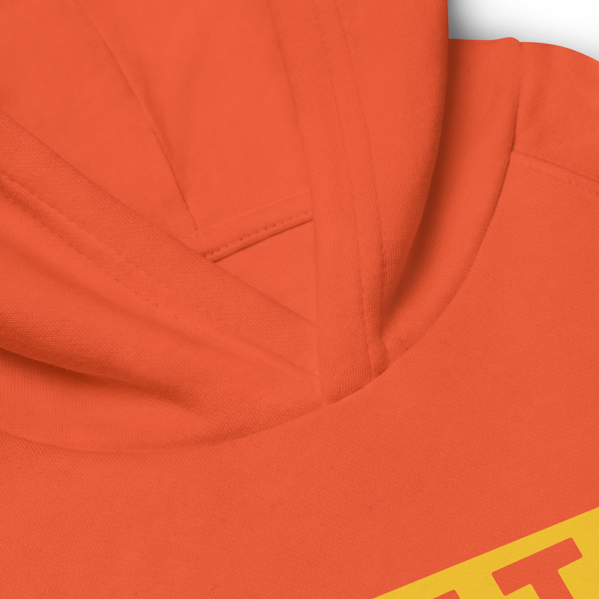 Kid's Sustainable Hoodie - Yellow Graphic • CLT Charlotte • YHM Designs - Image 10