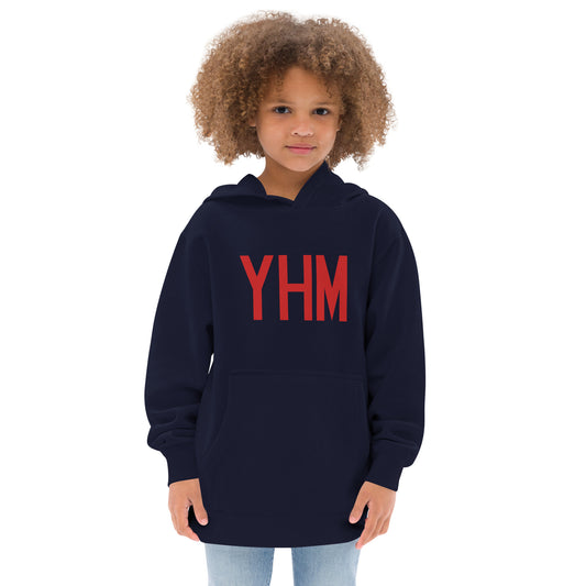 Airport Code Kid's Hoodie • YHM Hamilton • YHM Designs - Image 02