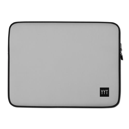 Laptop Sleeve - Silver Grey • YYT St. John's • YHM Designs - Image 02