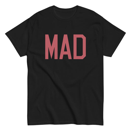 Aviation Enthusiast Men's Tee - Deep Pink Graphic • MAD Madrid • YHM Designs - Image 02
