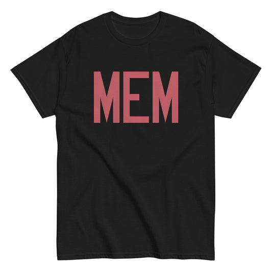 Aviation Enthusiast Men's Tee - Deep Pink Graphic • MEM Memphis • YHM Designs - Image 02