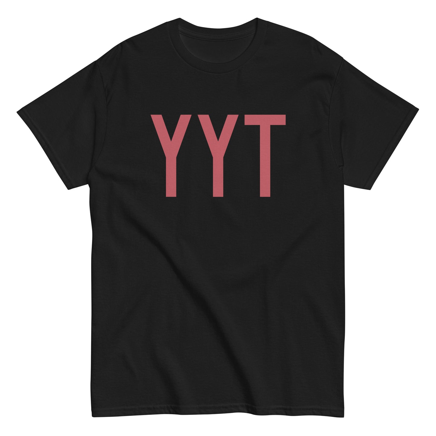 Aviation Enthusiast Men's Tee - Deep Pink Graphic • YYT St. John's • YHM Designs - Image 02