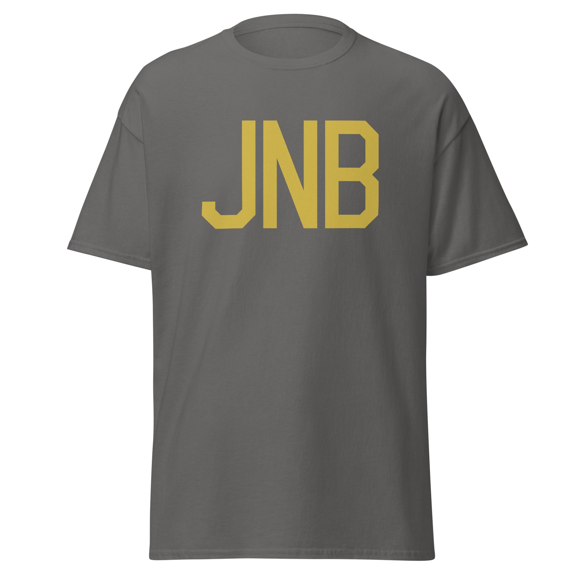 Aviation Enthusiast Men's Tee - Old Gold Graphic • JNB Johannesburg • YHM Designs - Image 05