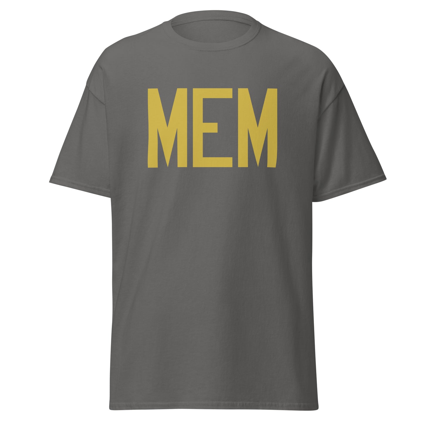Aviation Enthusiast Men's Tee - Old Gold Graphic • MEM Memphis • YHM Designs - Image 05