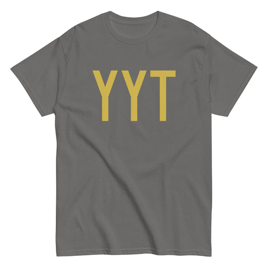 Aviation Enthusiast Men's Tee - Old Gold Graphic • YYT St. John's • YHM Designs - Image 01