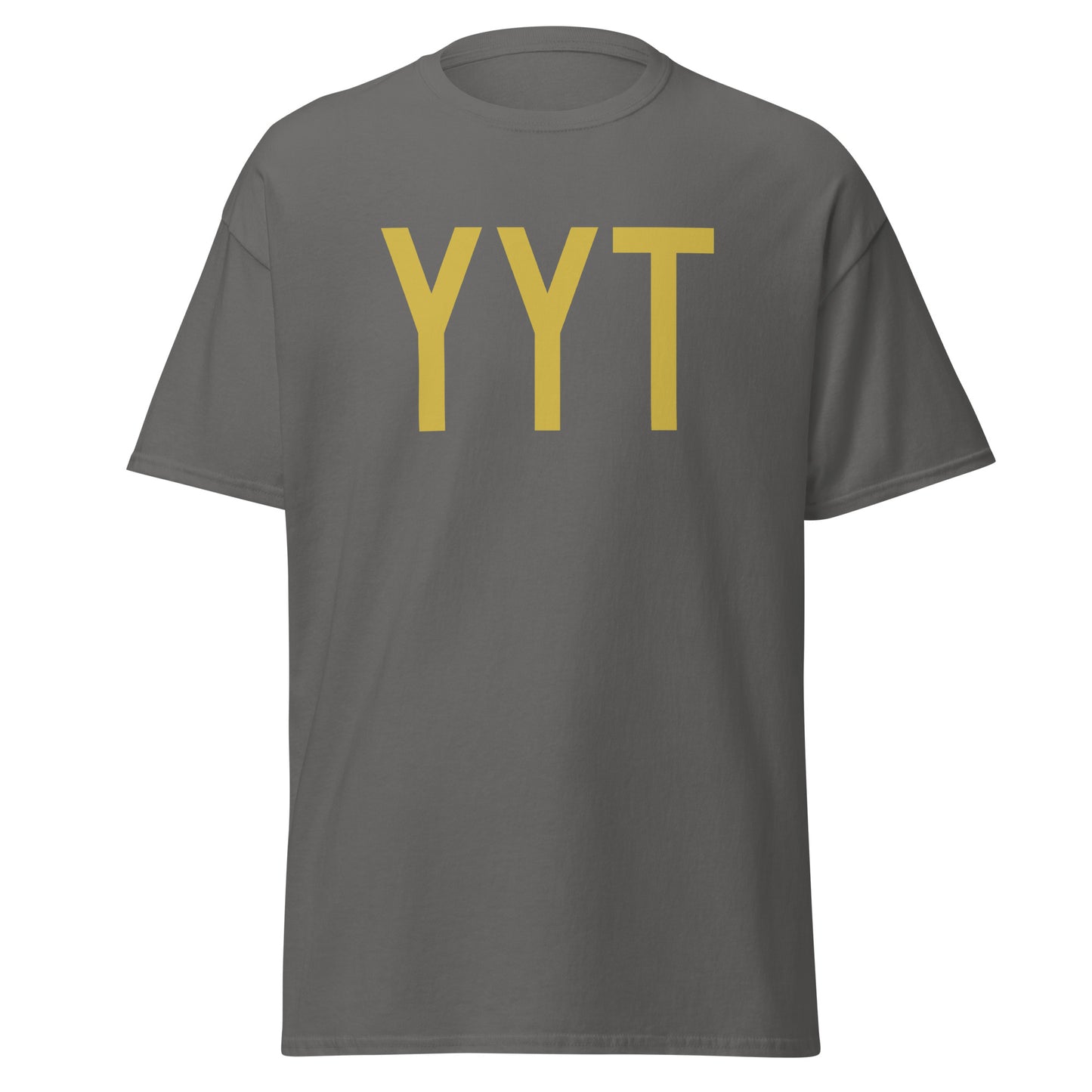 Aviation Enthusiast Men's Tee - Old Gold Graphic • YYT St. John's • YHM Designs - Image 05