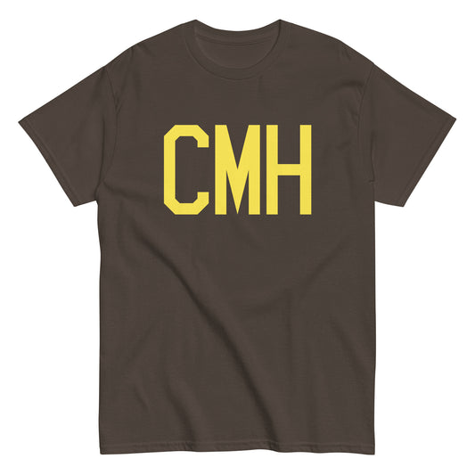 Aviation-Theme Men's T-Shirt - Yellow Graphic • CMH Columbus • YHM Designs - Image 01
