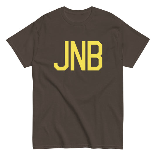 Aviation-Theme Men's T-Shirt - Yellow Graphic • JNB Johannesburg • YHM Designs - Image 01